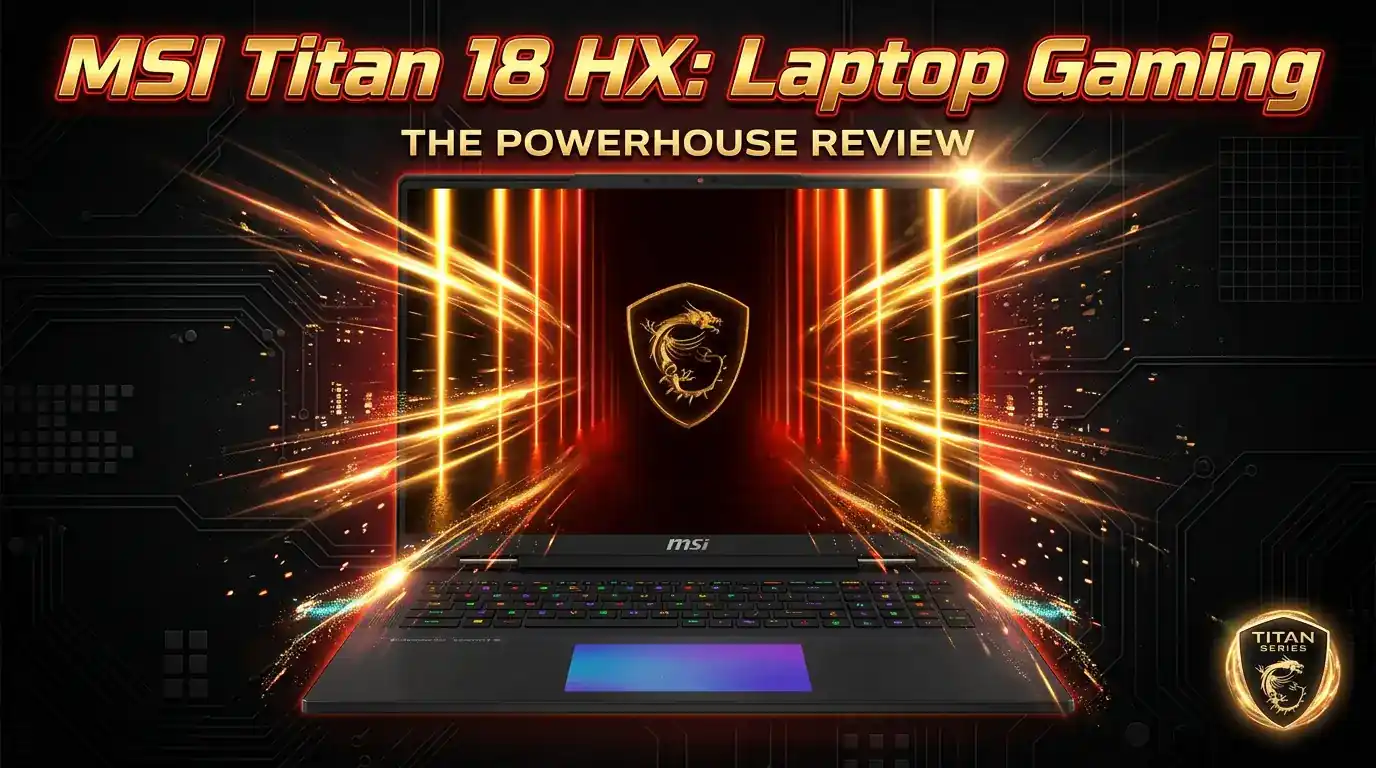 MSI Titan 18 HX Revie Laptop Gaming RTX 4090 Paling Bertenaga di Indonesia