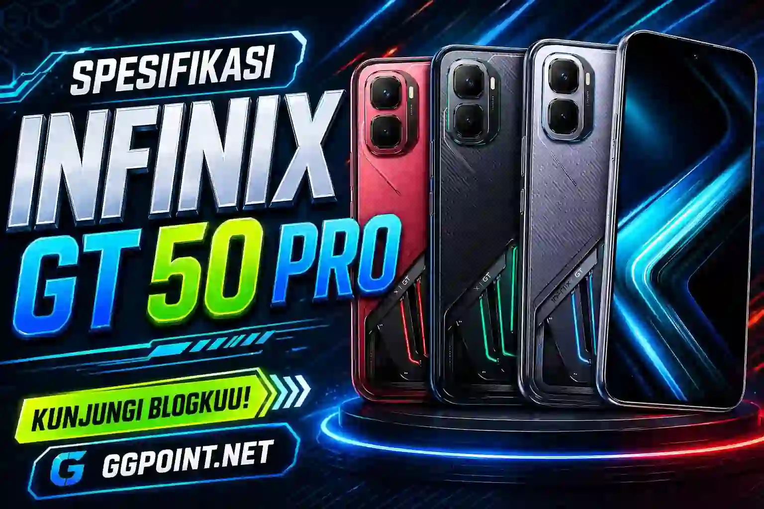 Infinix GT 50 Pro: Spesifikasi, Harga & Review 2026